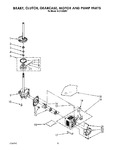 Diagram for 07 - Brake, Clutch, Gearcase, Motor And Pump