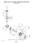 Diagram for 06 - Brake, Clutch, Gearcase, Motor And Pump