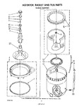 Diagram for 04 - Agitator, Basket And Tub