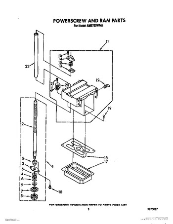 Diagram for AMB750WP01