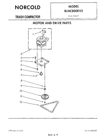 Diagram for BLNC800EV2