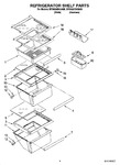 Diagram for 03 - Refrigerator Shelf Parts