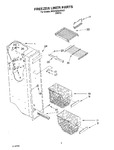 Diagram for 04 - Freezer Liner Parts