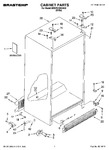 Diagram for 01 - Cabinet Parts