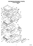 Diagram for 03 - Refrigerator Shelf Parts