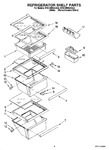 Diagram for 03 - Refrigerator Shelf Parts