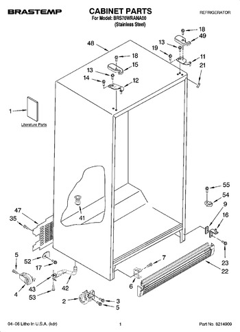 Diagram for BRS70WRANA00