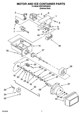 Diagram for BRS70WRANA00