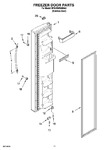 Diagram for 07 - Freezer Door Parts