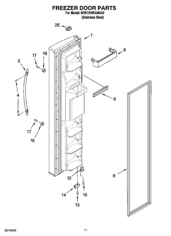 Diagram for BRS70WRANA00