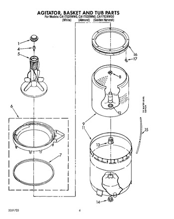 Diagram for CA1752XWN0