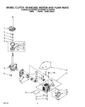 Diagram for 05 - Brake, Clutch, Gearcase, Motor & Pump