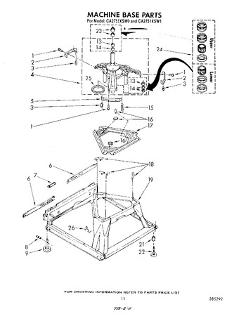 Diagram for CA2751XSW0