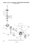 Diagram for 08 - Brake, Clutch, Gearcase, Motor And Pump