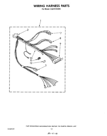 Diagram for CA2751XSW4