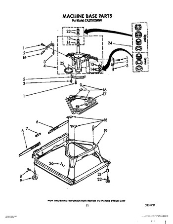 Diagram for CA2751XWW0