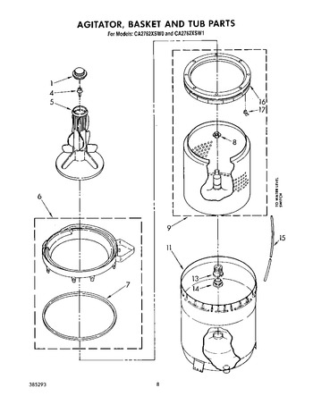 Diagram for CA2762XSW0