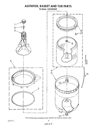 Diagram for CA2762XSW5