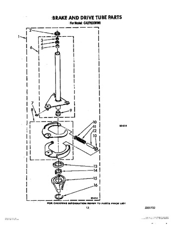 Diagram for CA2762XWW0