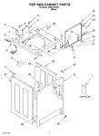 Diagram for 02 - Top And Cabinet, Literature