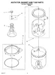 Diagram for 06 - Agitator, Basket And Tub