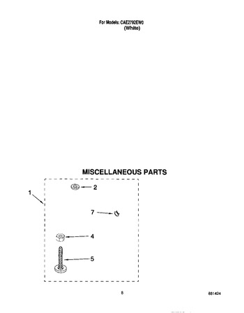 Diagram for CAE2792EW0