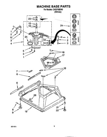 Diagram for CAE2792EW0