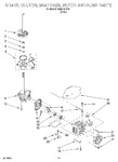 Diagram for 07 - Brake, Clutch, Gearcase, Motor And Pump