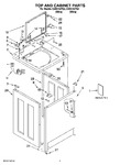 Diagram for 01 - Top And Cabinet Parts