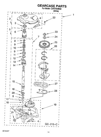 Diagram for CAP2762MQ0