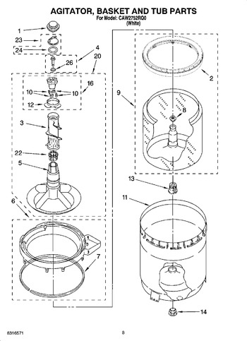 Diagram for CAW2752RQ0