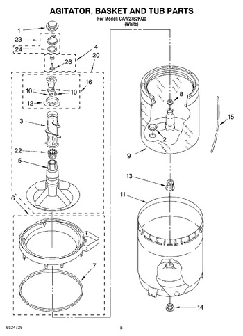 Diagram for CAW2762KQ0