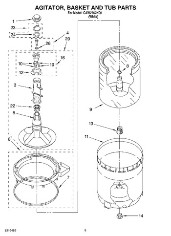 Diagram for CAW2762KQ1