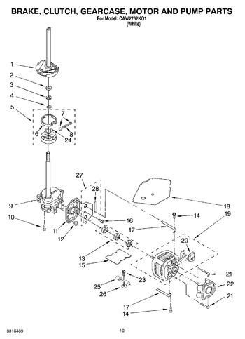 Diagram for CAW2762KQ1