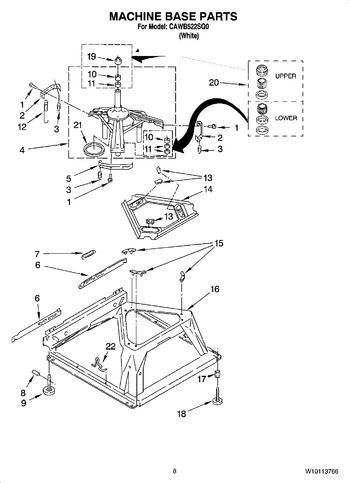 Diagram for CAWB522SQ0