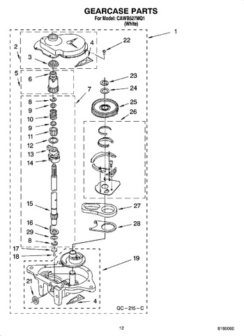 Diagram for CAWB527MQ1