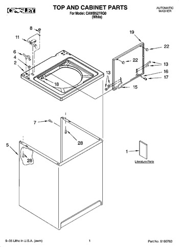 Diagram for CAWB527RQ0