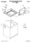 Diagram for 01 - Top And Cabinet Parts