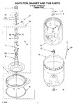 Diagram for 03 - Agitator, Basket And Tub