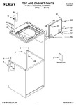 Diagram for 01 - Top And Cabinet Parts