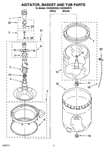 Diagram for CAWS833RQ0