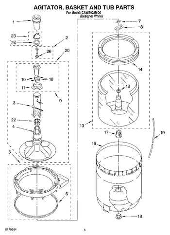 Diagram for CAWS923MQ0