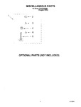 Diagram for 10 - Miscellaneous Parts - Optional Parts (not Included