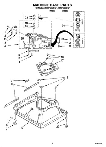 Diagram for CAWS953RQ1