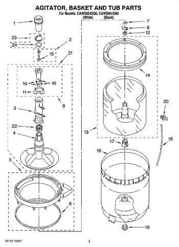 Diagram for CAWS954SB0