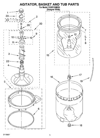 Diagram for CAWX700MQ0