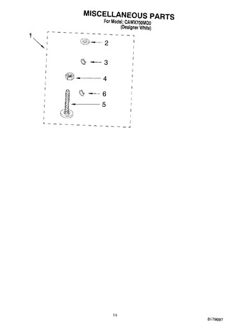 Diagram for CAWX700MQ0