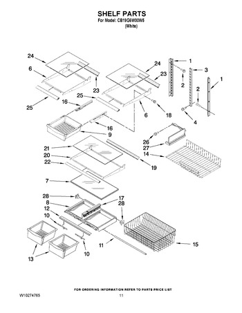 Diagram for CB19G6W00W5