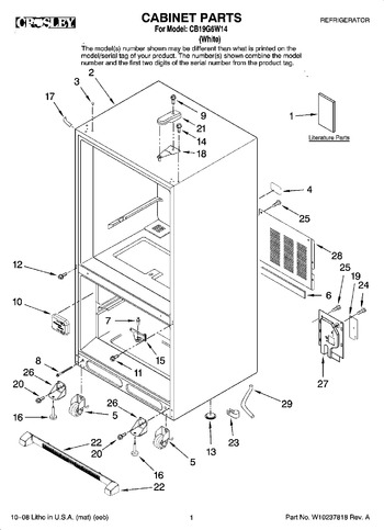 Diagram for CB19G6W14