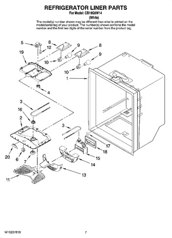 Diagram for CB19G6W14